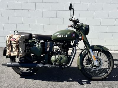 2018 Royal Enfield Classic Army 500 - LOW MILES
