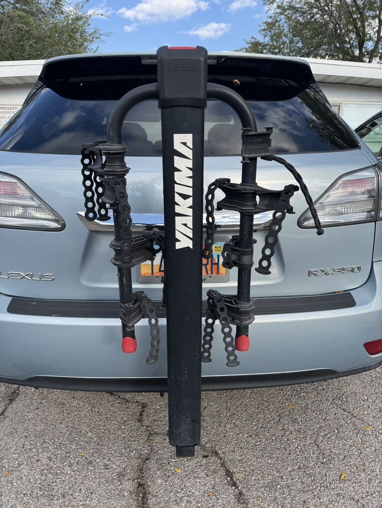 Yakima Four Bike Rack Hitch Receiver Carrier - VG!