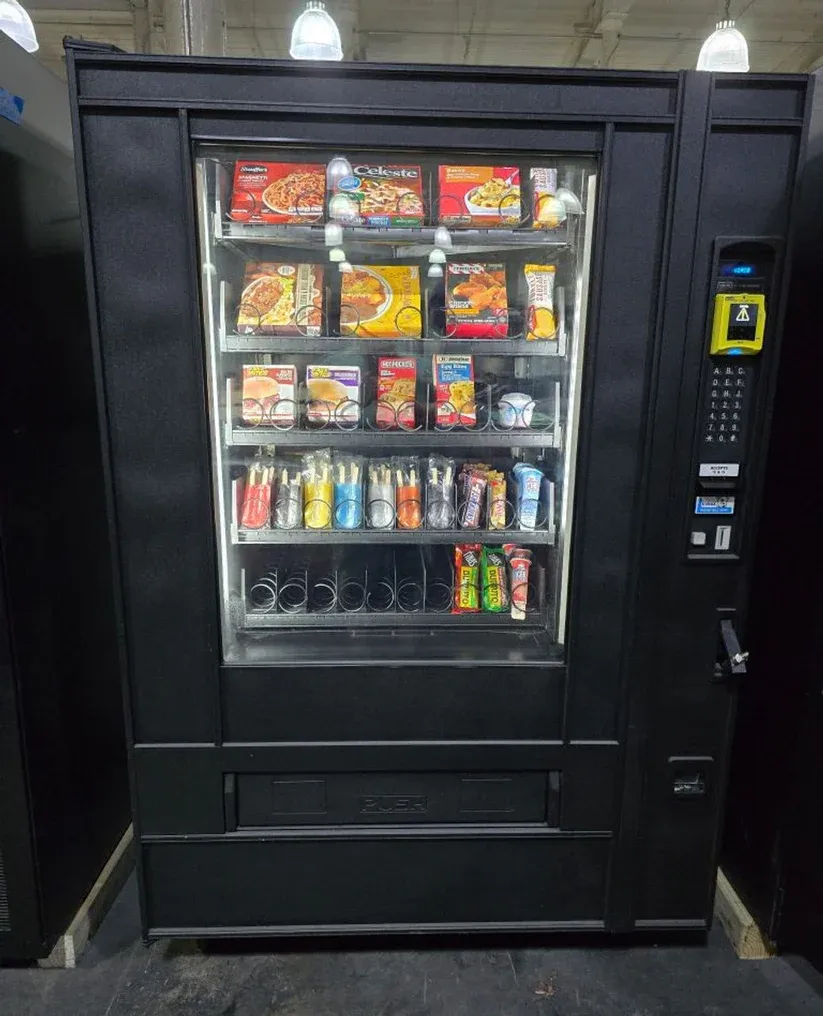CRANE NATIONAL 455 FROZEN FOOD VENDING MACHINE (free shipping)