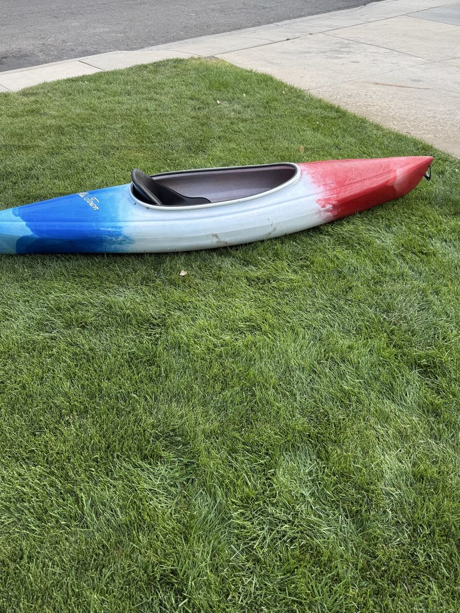 Old Town Sit-In Kayak - Red, White, and Blue