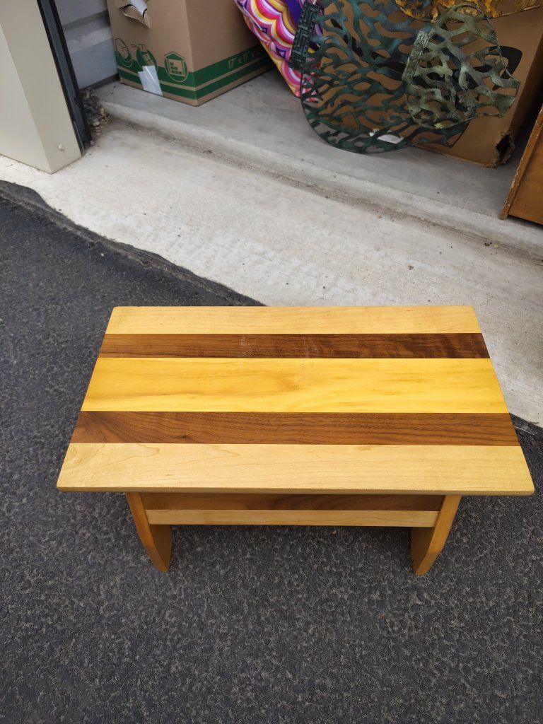 Handcrafted Wooden stepping stool