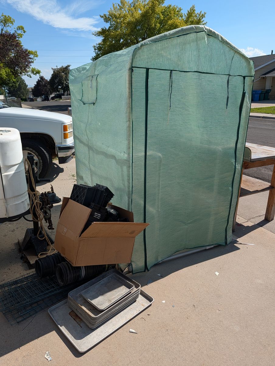 Portable Greenhouse & Supplies