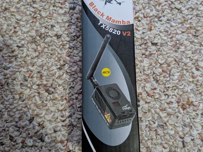 FlySight Black Mamba TX5820 V2 40CH 5.8Ghz Video Transmitter for FPV Drones