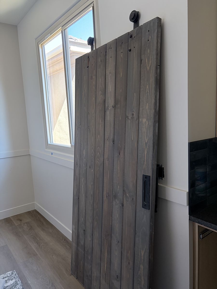 Barn Door With Track
