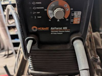 Hobart AirForce 40i 120V/240V Plasma Cutter with Rolling Cart - $1,200 OBO