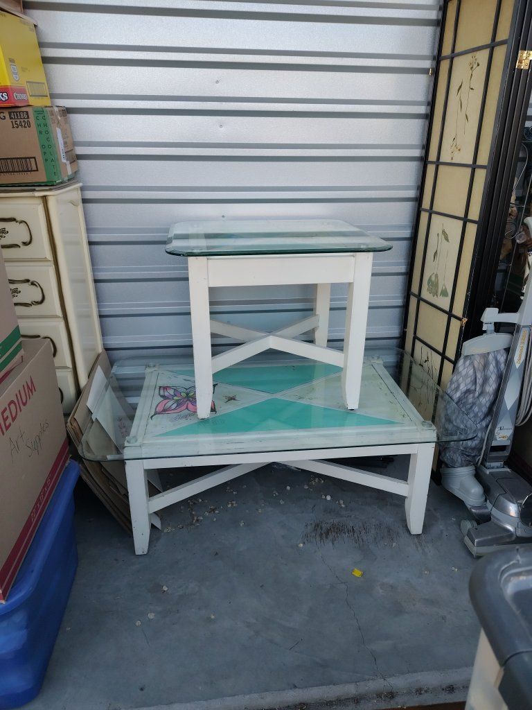 Coffee table and one end table