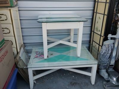 Coffee table and one end table