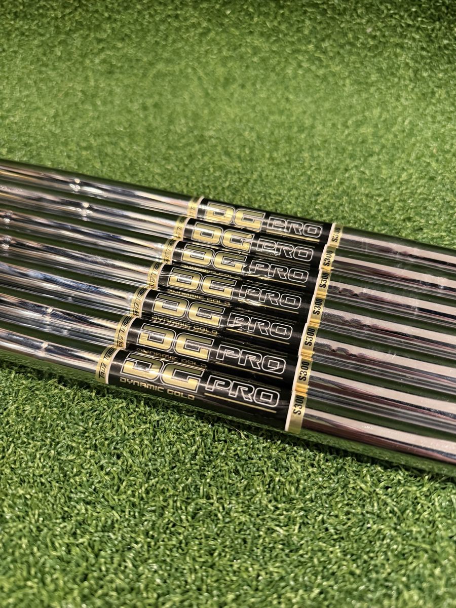New Uncut Dynamic Gold Pro S300 Iron Shafts 4-PW