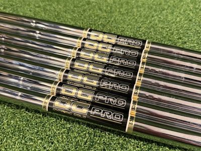 New Uncut Dynamic Gold Pro S300 Iron Shafts 4-PW