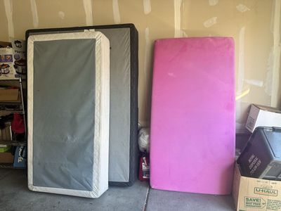 Twin Mattress and Twin / Queen Boxspring