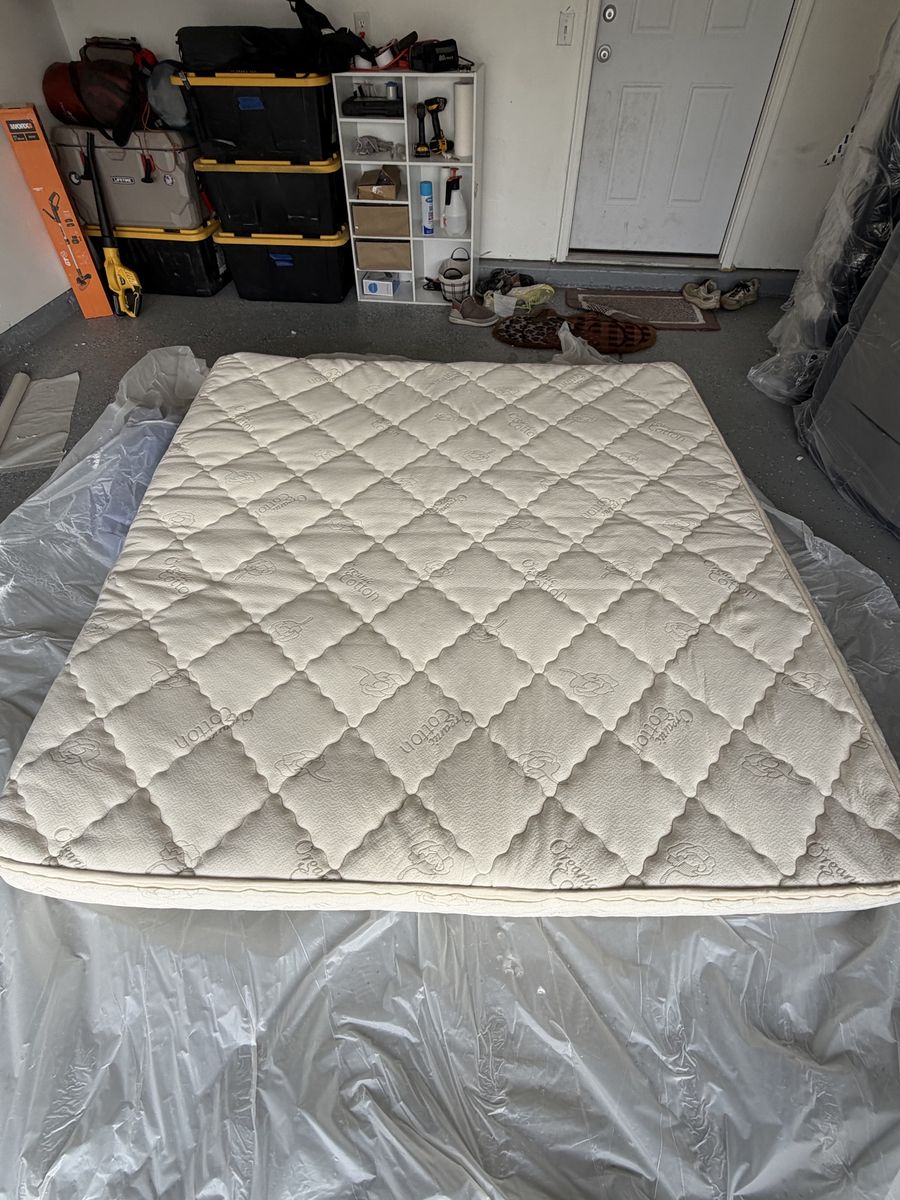 SleepEZ King organic latex mattress - Free Delivery