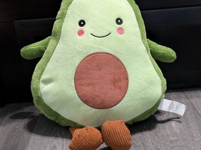 Aroma Home Microwavable Scented Avocado Plush Warming Pillow