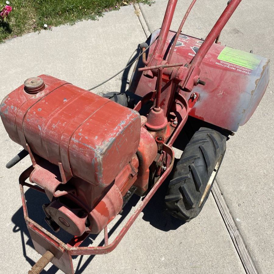 Vintage Troy-Bilt Horse I Rear Tine Rototiller 6HP roto tiller heavy duty!