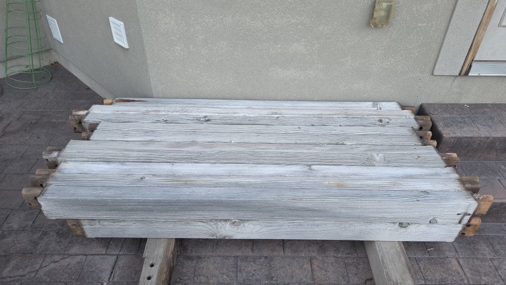 Reclaimed Weathered Douglas Fir Mortise & Tenon Beams and Posts