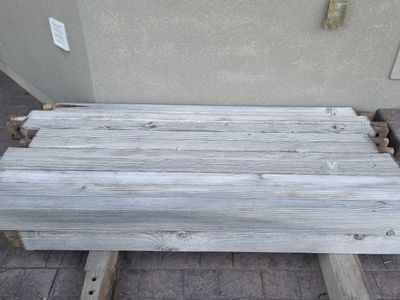 Reclaimed Weathered Douglas Fir Mortise & Tenon Beams and Posts