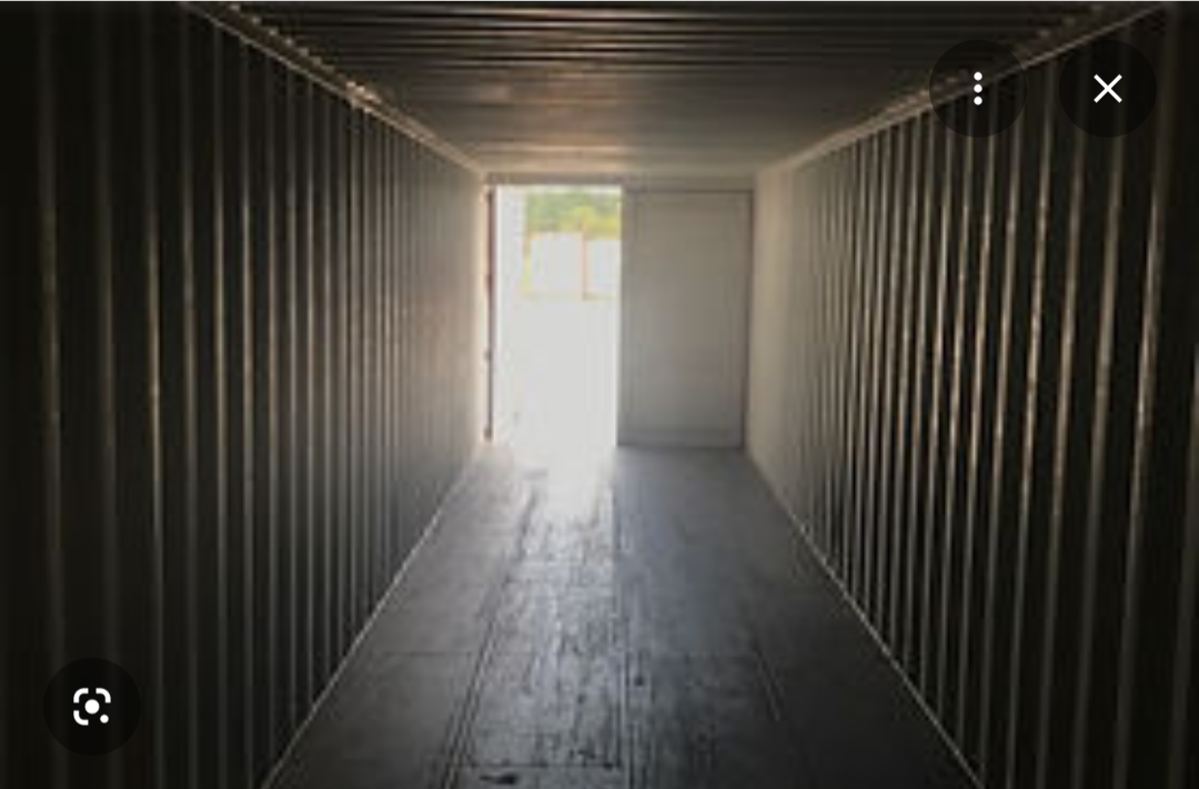 Renting a 40 foot storage container on my property.