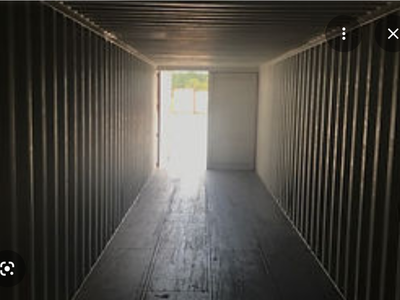 Renting a 40 foot storage container on my property.