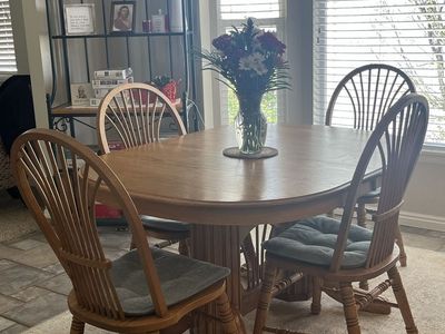 Solid Oak dining room set