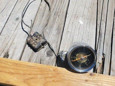 Vintage SW Stewart Warner Tachometer with Wiring Harness