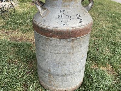 Vintage milk can