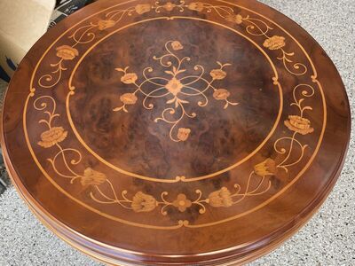 Italian Inlaid Side Table