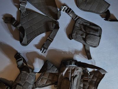 2 shoulder holsters