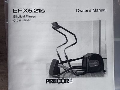 Precor EFX 5.21s Elliptical Crosstrainer