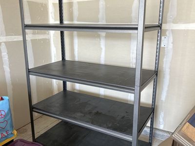 Heavy-Duty 5-Tier Garage Storage Shelving Unit - Adjustable Metal Rack
