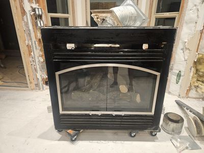 42 " gas fireplace