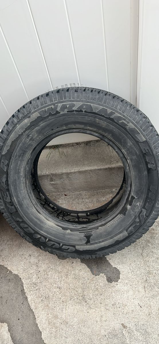 Brand new? Tire. Goodyear wrangler RT/S. 215/75R15