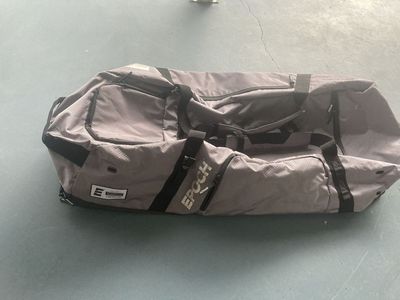 Epoch Lacrosse Gear Bag Grey Hex Pattern Heavy Duty Equipment Duffel