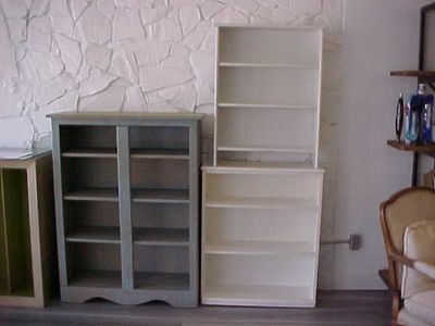 High quality solid wood bookcase/ shelving. 36x48 inches.