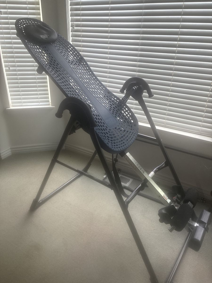 Teeter Hang Ups Inversion Table - Excellent Condition for Back Pain Relief
