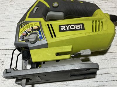 Ryobi JS481LG 4.8 Amp Corded Variable Speed Orbital Jig Saw with SpeedMatch
