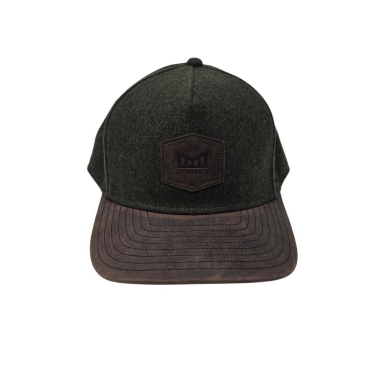 NEW Melin Odyssey Scout Thermal Hat Leather Patch Strapback Cap