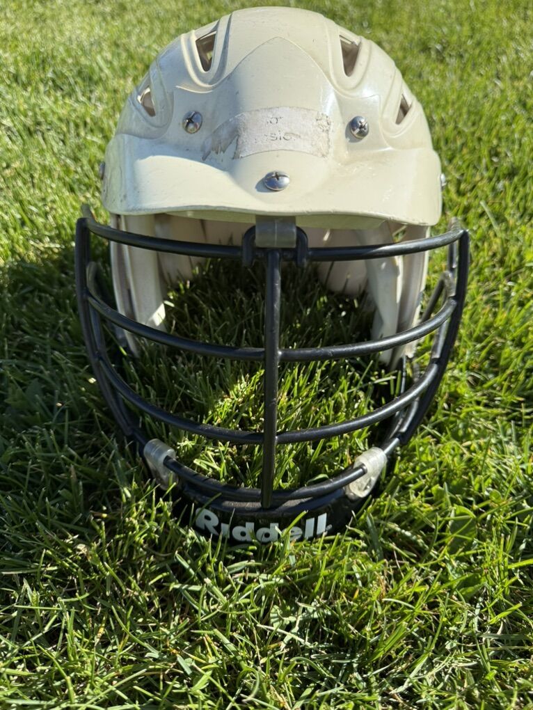 Riddell Lacrosse Helmet Youth Medium White