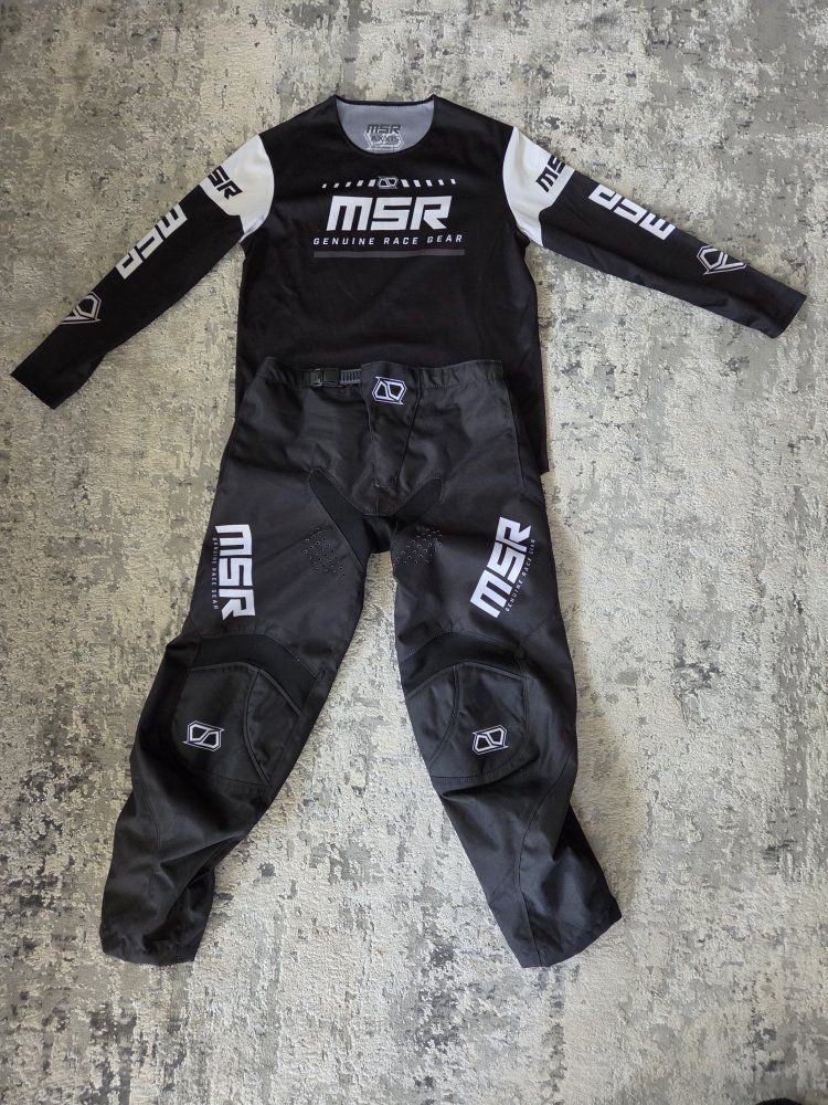 MSR Axxis youth motocross pant and jersey