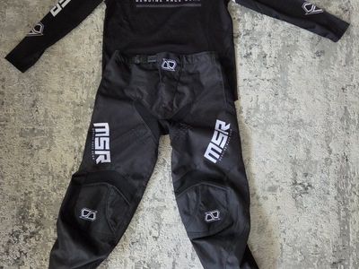 MSR Axxis youth motocross pant and jersey
