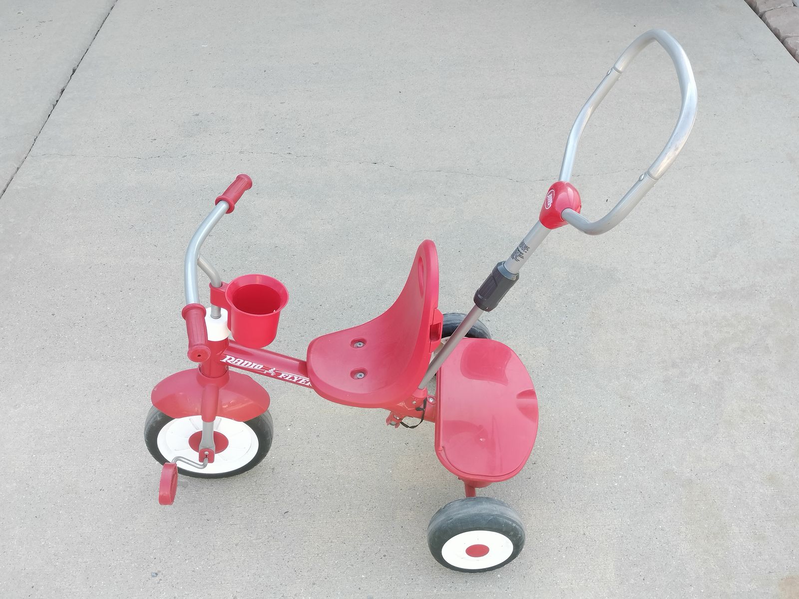 Radio Flyer Stroll 'N Trike with Parent Push Handle