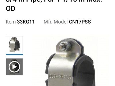 Vibration/ Dampening Strut Clamp