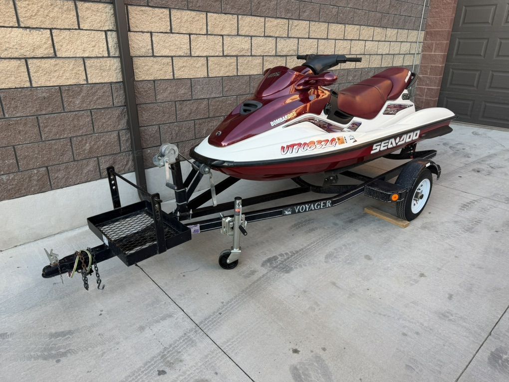 Pristine 1999 SeaDoo GTX Limited W/ Trailer