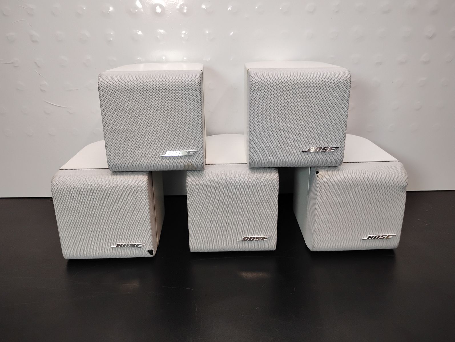 Bose Acoustimass 6 Satellite Speakers - Beige- Qty 5
