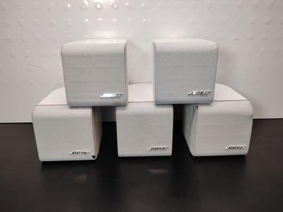 Bose Acoustimass 6 Satellite Speakers - Beige- Qty 5