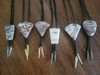 New Natural Stone Bolo Tie
