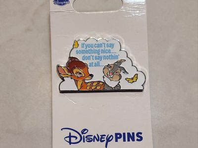 New 2024 Bambi and Thumper Disney Trading Pin