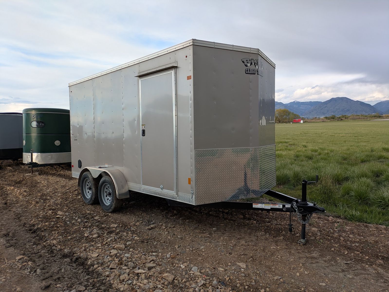 2022 CBQT Big 10 Covered Trailer 7X14