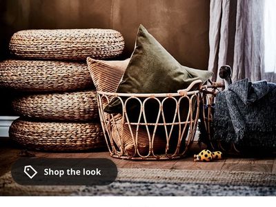 Round Ottoman/ Stool