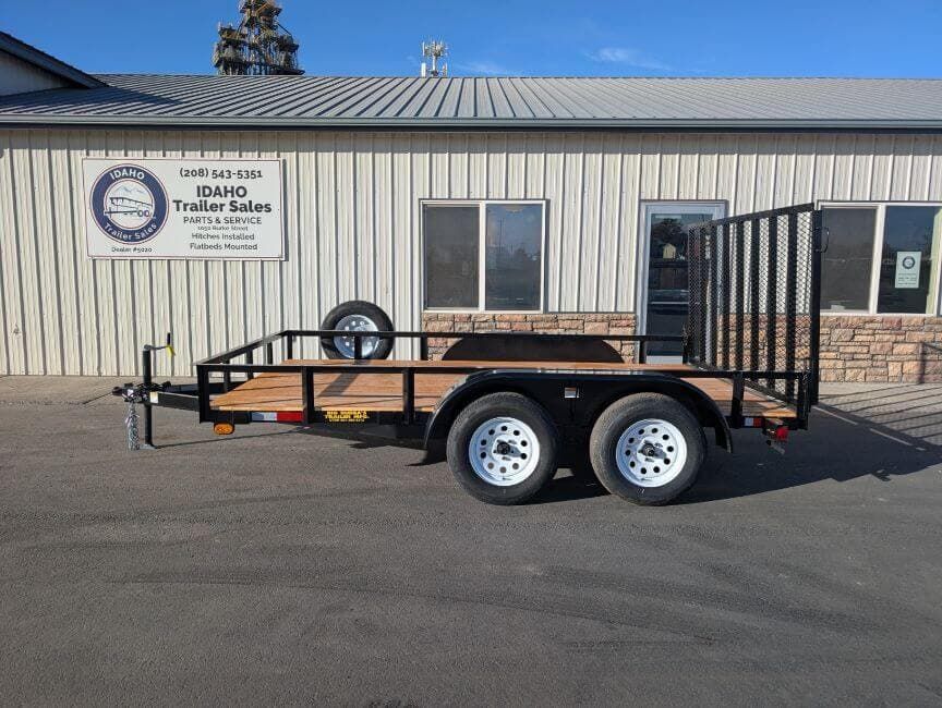 2026 Big Bubba's Trailers 83'x12'  Tandem Axle Utility Trailer 7K - Pkg 1