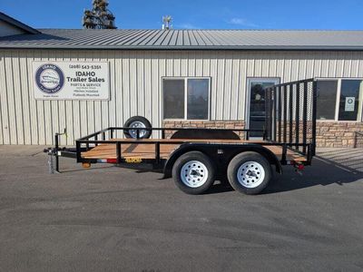 2026 Big Bubba's Trailers 83'x12' Tandem Axle Utility Trailer 7K - Pkg 1