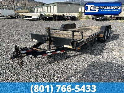 7x20 Big Tex Tilt Tilt Trailer - 14K GVWR - 14 Ply Tires
